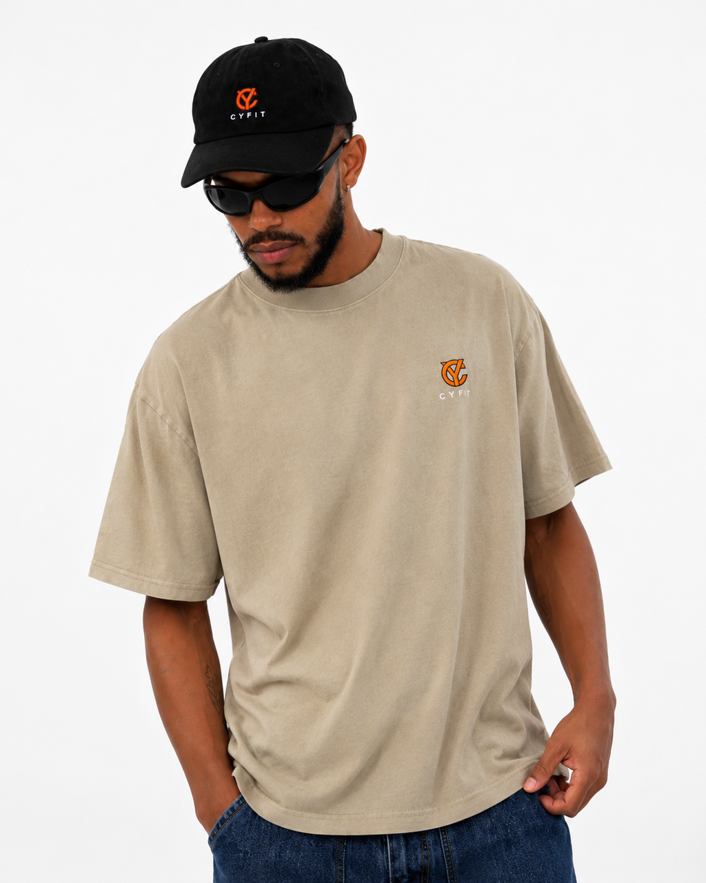 2FACE OVERSIZED TEE
