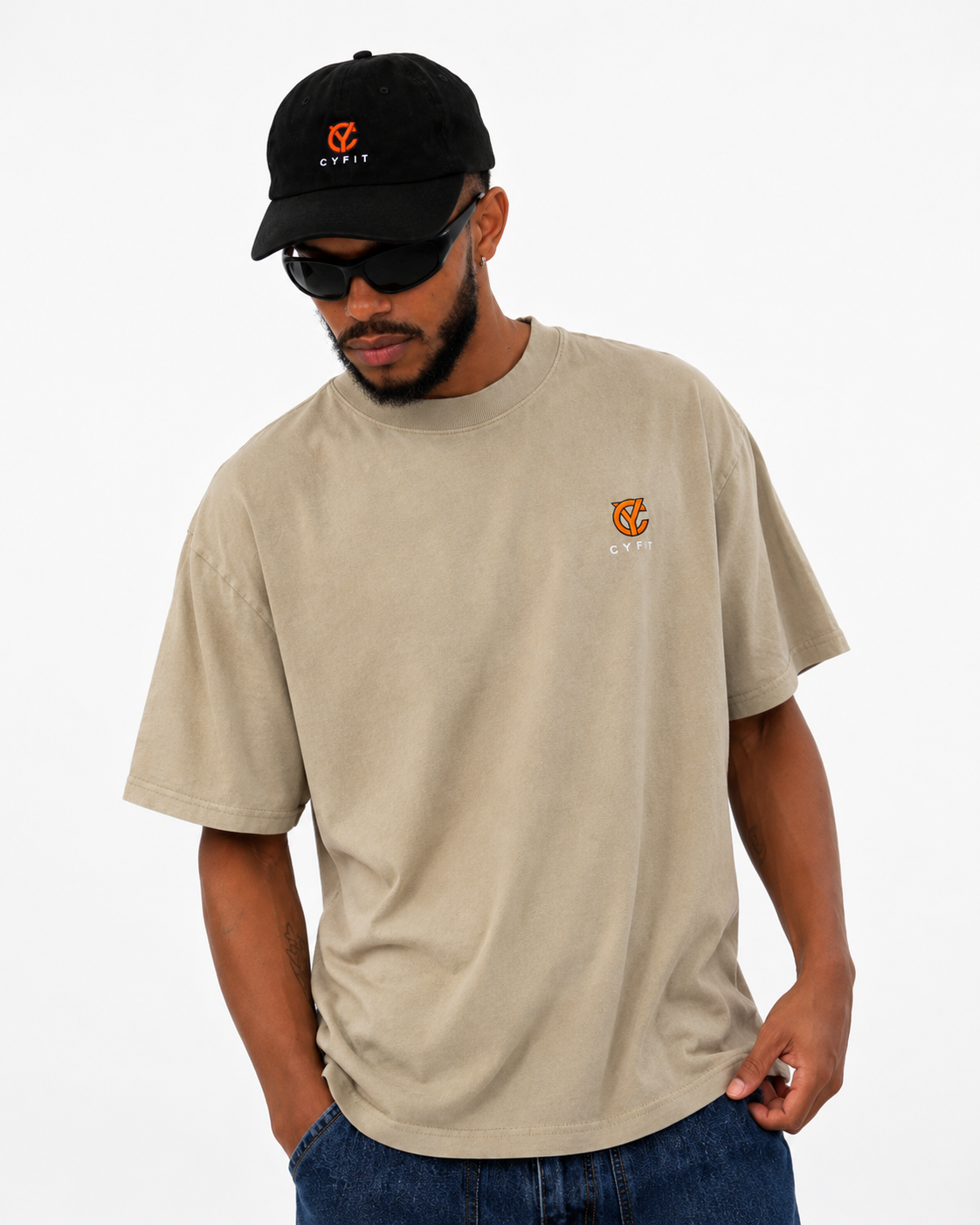 2FACE OVERSIZED TEE